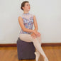 ANNABELLE - High neck Leotard