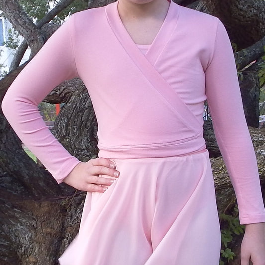 BALLET WRAP TOP  - Winter wear